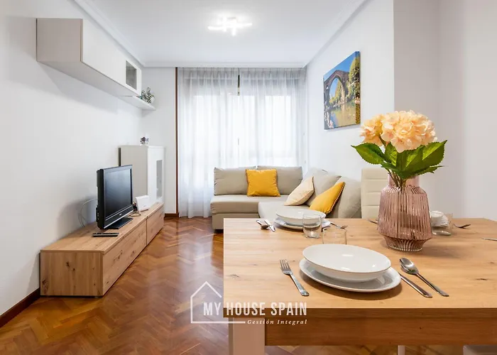 Myhousespain - Amplio Apartamento En El Centro De Oviedo